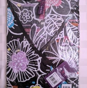 Scrub Works NWT 146 Mock Wrap Scrubs Top